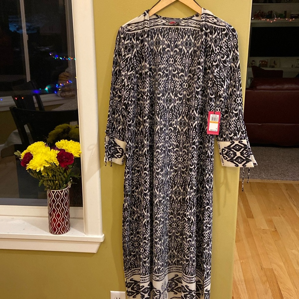 NWT VINCE CAMUTO WOMEN’S SUMMER BLACK MAXI